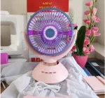 JY Super 2570 Rechargeable Fan with LED Light - Image 3