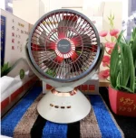 JY Super 2570 Rechargeable Fan with LED Light